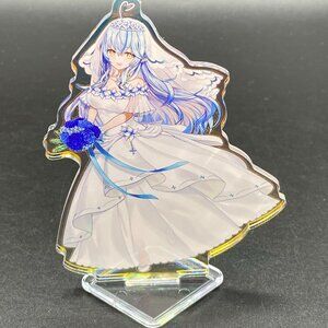 Hololive Vtuber Yukihana Lamy Wedding Dress Acrylic Stand Ichiban Kuji